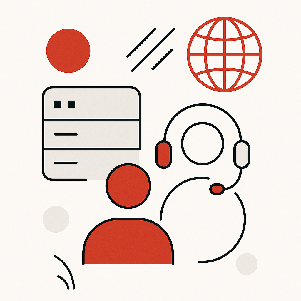 Abstract technology illustration
